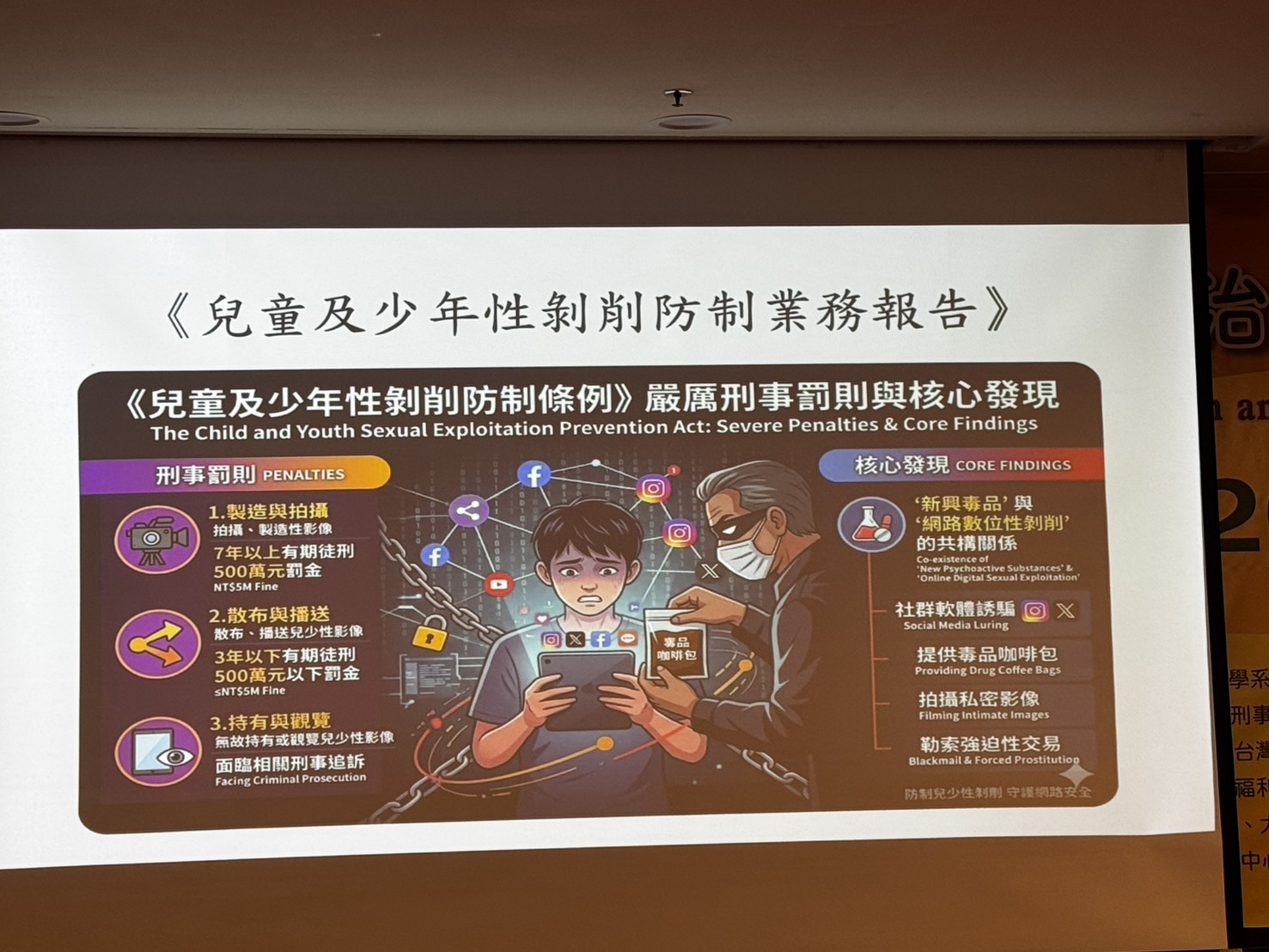 兒童及少年性剝削防制業務報告