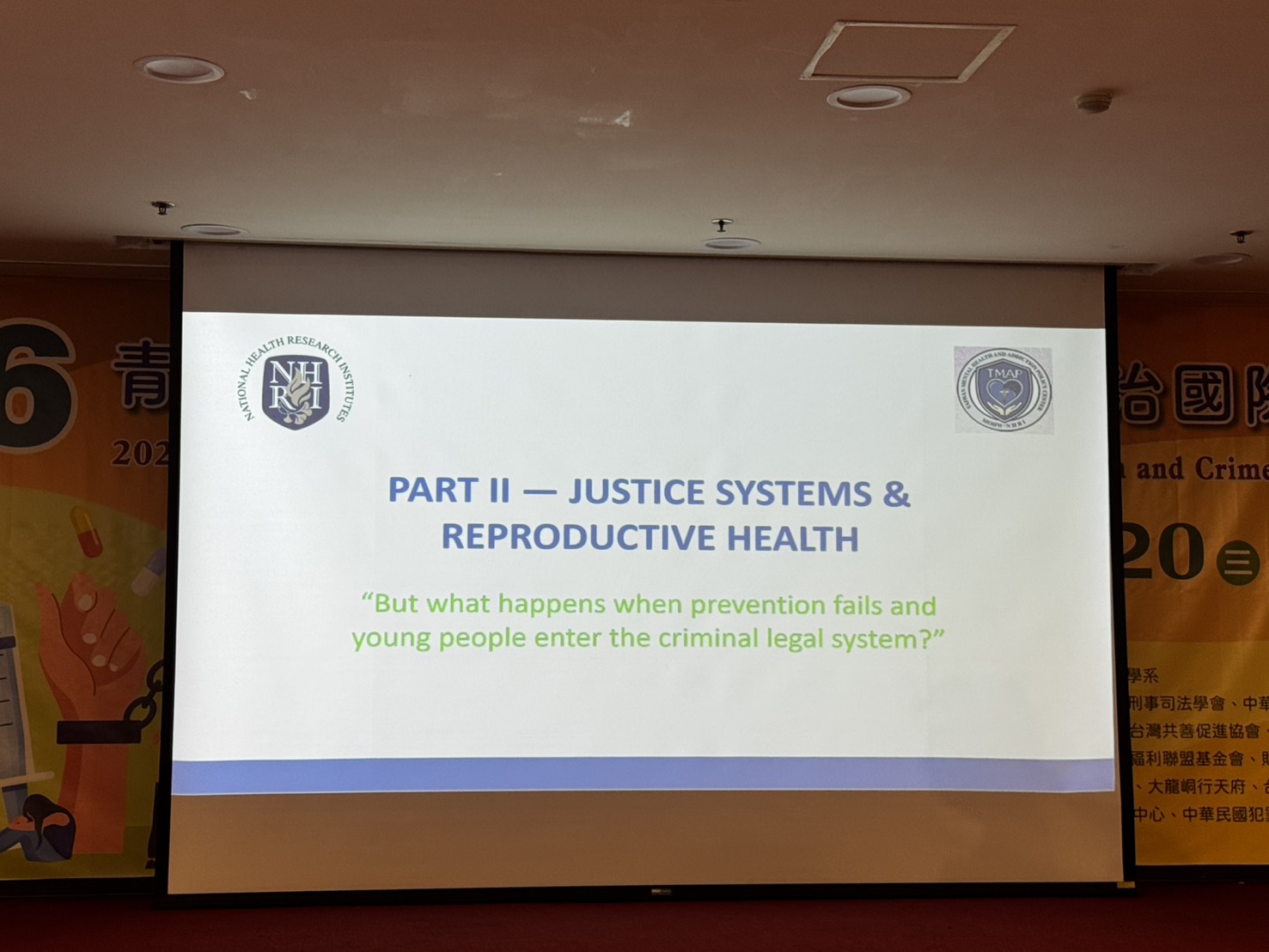 PART II: Justice Systems & Reproductive Health
